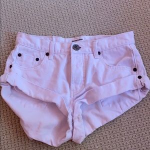 One teaspoon white shorts